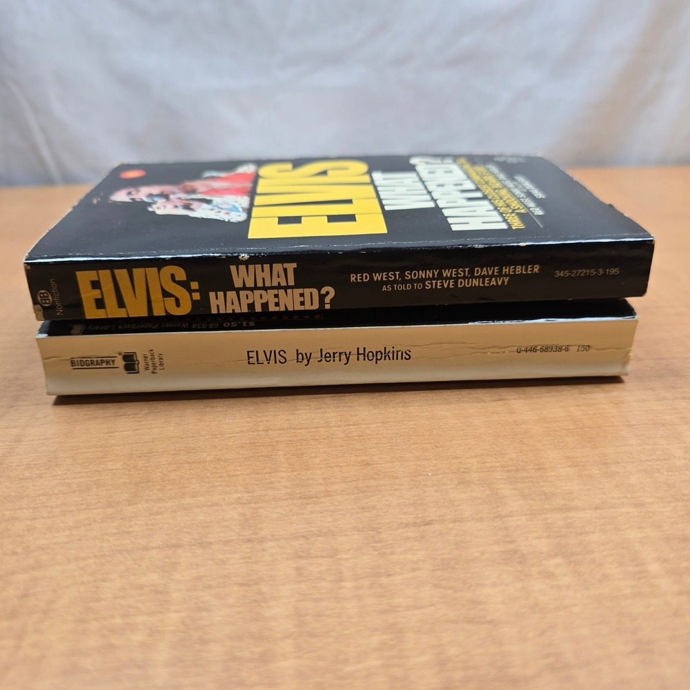 2 Elvis Presley books A Biography and What Happened? Paperbacks 1977 - Picture 9 of 11